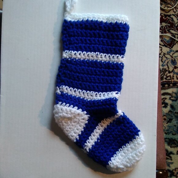 Hand Crocheted Christmas Stocking - Picture 3 of 7